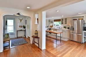 Fridge, microwave, oven, stovetop - Catskill Country House w/ Hot Tub Near Hiking (Mount Tremper)