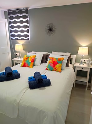 1 chambre, fer et planche Ă repasser, Wi-Fi, draps fournis