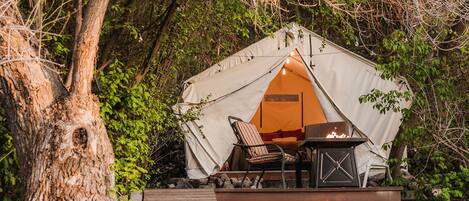 Overnattingsstedets uteområder