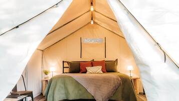 1 多间卧室、床单