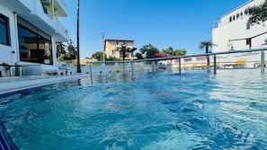 Seasonal outdoor pool