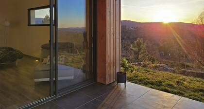 Villa avec piscine panoramique