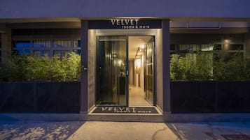 Fassade der Unterkunft