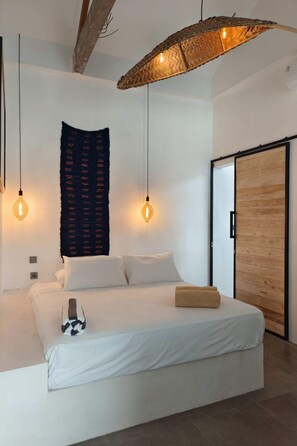 베이직 아파트, 퀸사이즈침대 2개 | 2 개의 침실, 노트북 작업 공간, 침대 시트