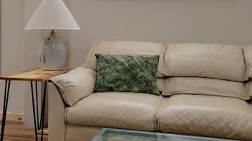 Smart-TV, Kamin, Bücher