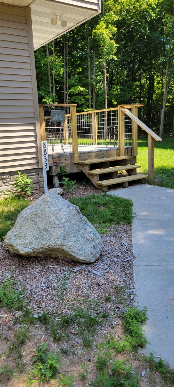 Enceinte de l’hébergement