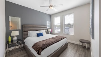 Deluxe Condo, 3 Bedrooms | Individually decorated, individually furnished, desk, laptop workspace