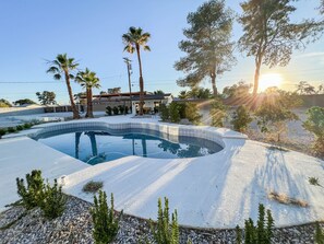 Una piscina climatizada