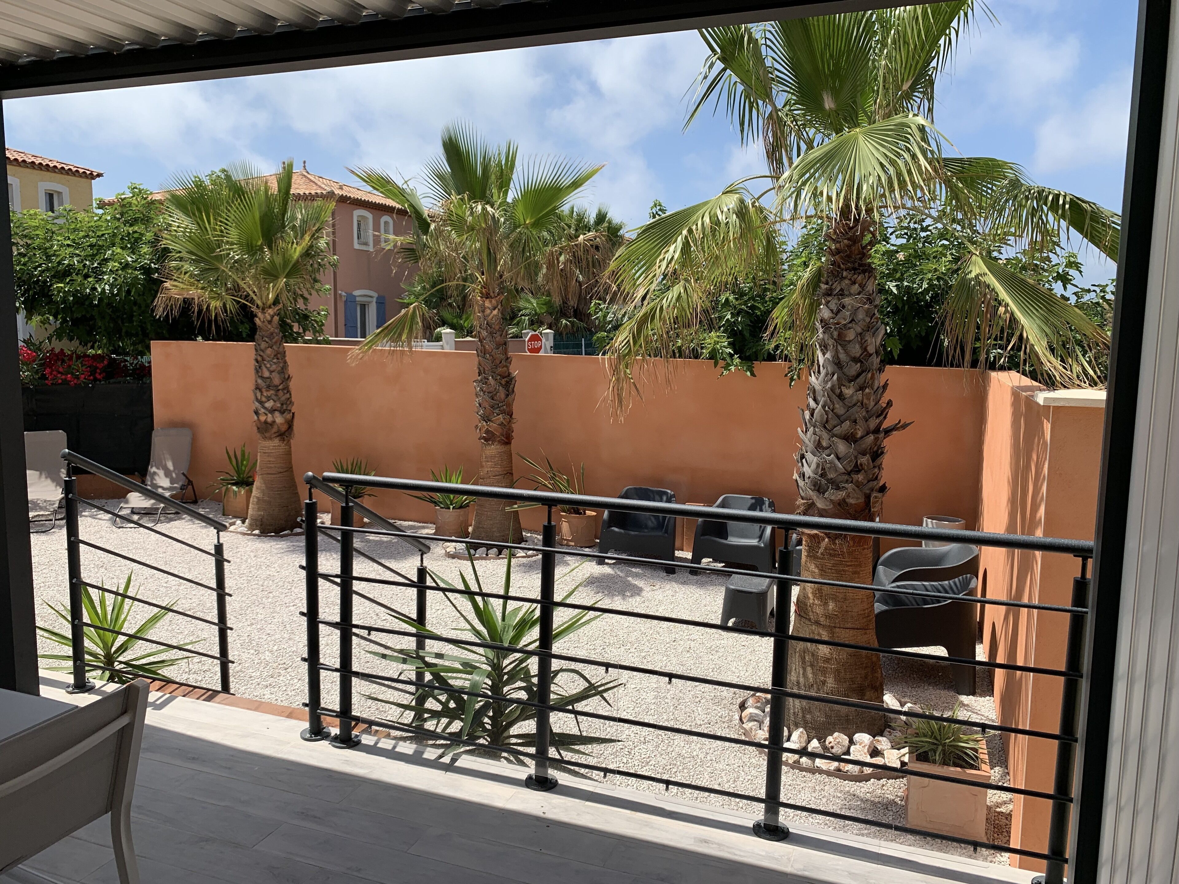 Enceinte de l’hébergement