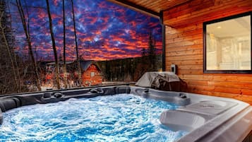 Bain à remous extérieur