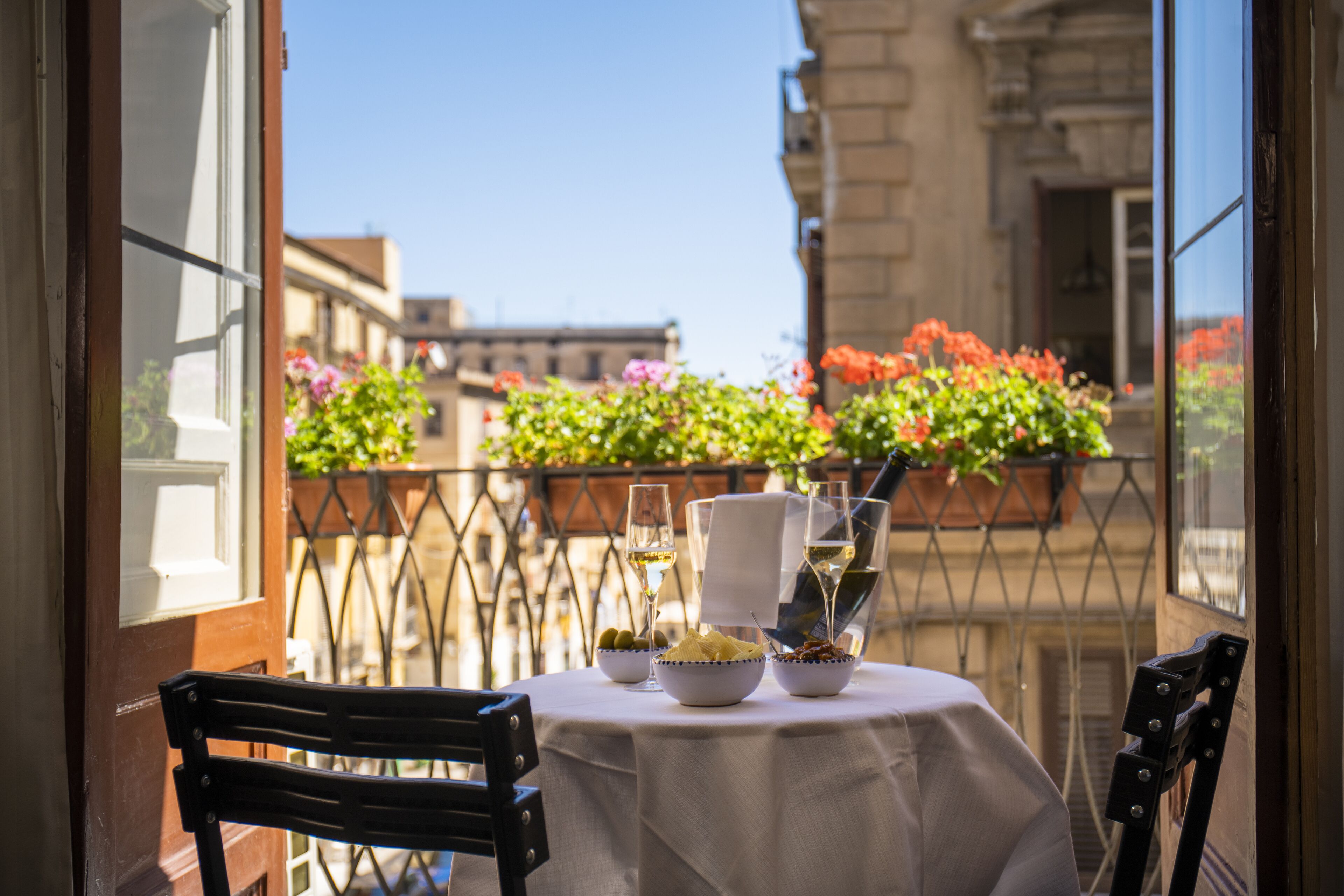 Restauration dans la chambre