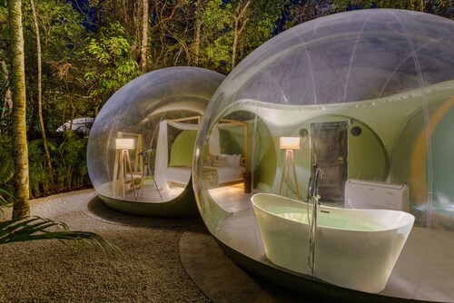 Bubble Hotel in the Mayan Jungle