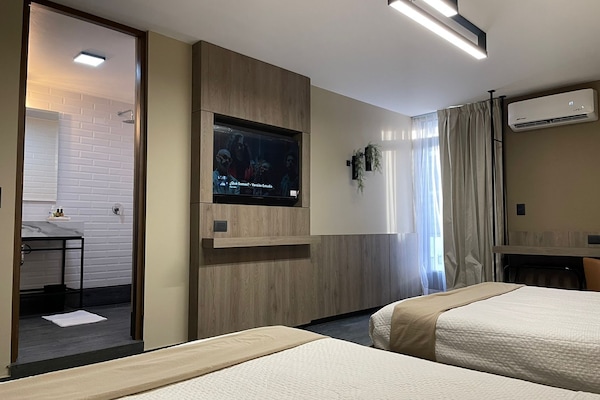 1 habitación, ropa de cama de alta calidad y cubrecamas