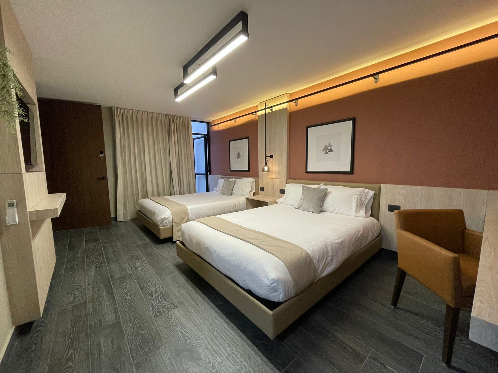 Kamar Eksekutif | 1 kamar tidur, seprai premium, selimut bulu angsa, dan busa memori