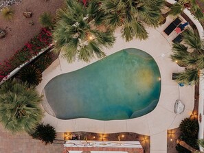Beheizter Pool