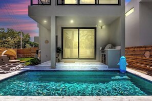 Piscine chauffée