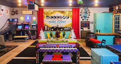 The Main Event Game House on the Huntley Square!