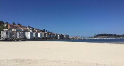House in Baiona next to ladeira beach and Santa Marta.