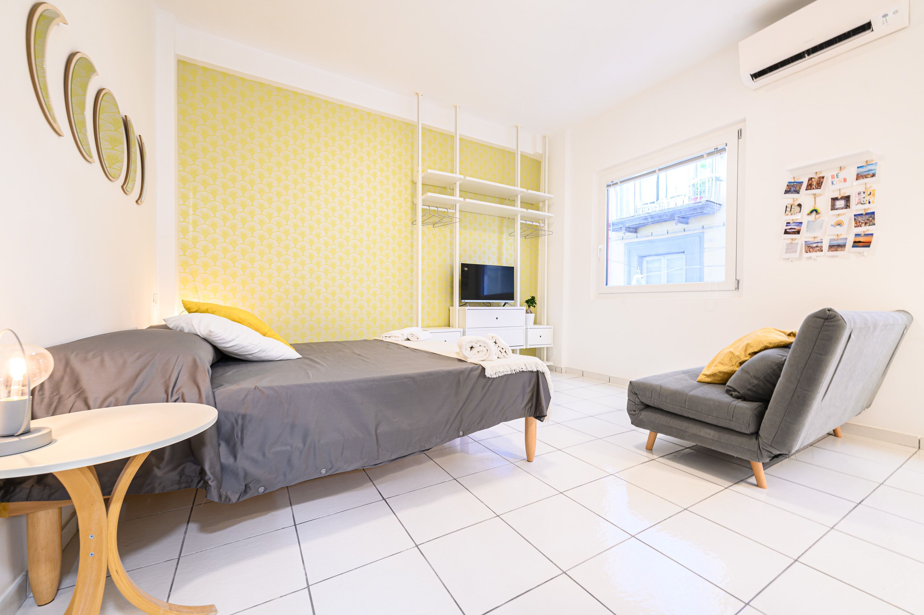 1 chambre, fer et planche à repasser, Wi-Fi gratuit, draps fournis