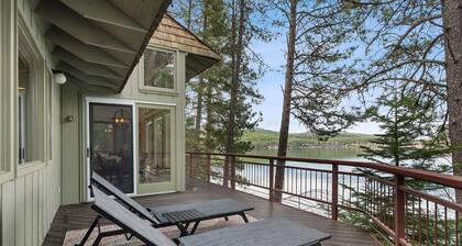 Waterfront Whitefish Lake Cabin | 3 Bed, 3 Bath
