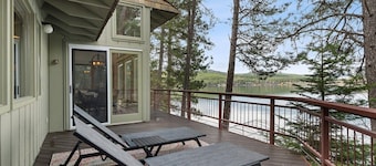 Waterfront, Whitefish Lake Cabin, Newly Updated!