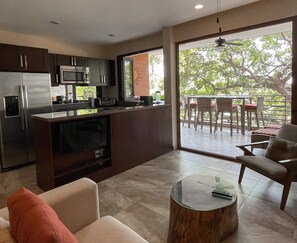 Fridge, microwave, oven, stovetop - Luxury 2BR Condo at Pinnacle in the Romantica Zone (Puerto Vallarta)
