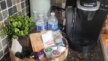 Kaffe og/eller kaffemaskine