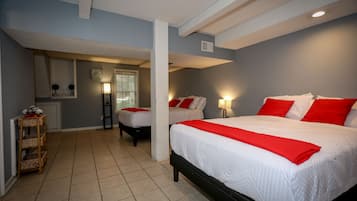 4 chambres, bureau, fer et planche à repasser, Wi-Fi gratuit