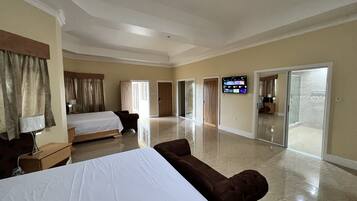 9 bedrooms, iron/ironing board, free WiFi, bed sheets