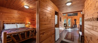 Bear Den - scenic Adirondack cabin escape + lake access