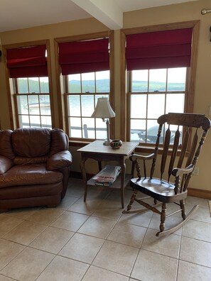 TV connectée, cheminée