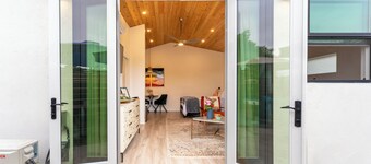 Close to downtown, with a llama and alpaca on the property