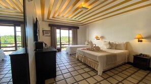 Deluxe Triple Room, Ocean View | In-room safe, free WiFi