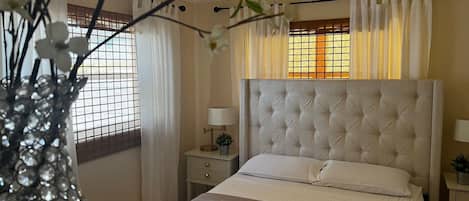 2 bedrooms, desk, iron/ironing board, free WiFi