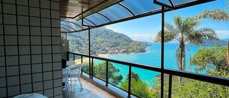 Familie appartement | Buiten dineren