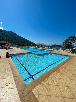 Family Apartment | Pool | Outdoor pool, open 9:00 AM to 7:00 PM, pool umbrellas, sun loungers