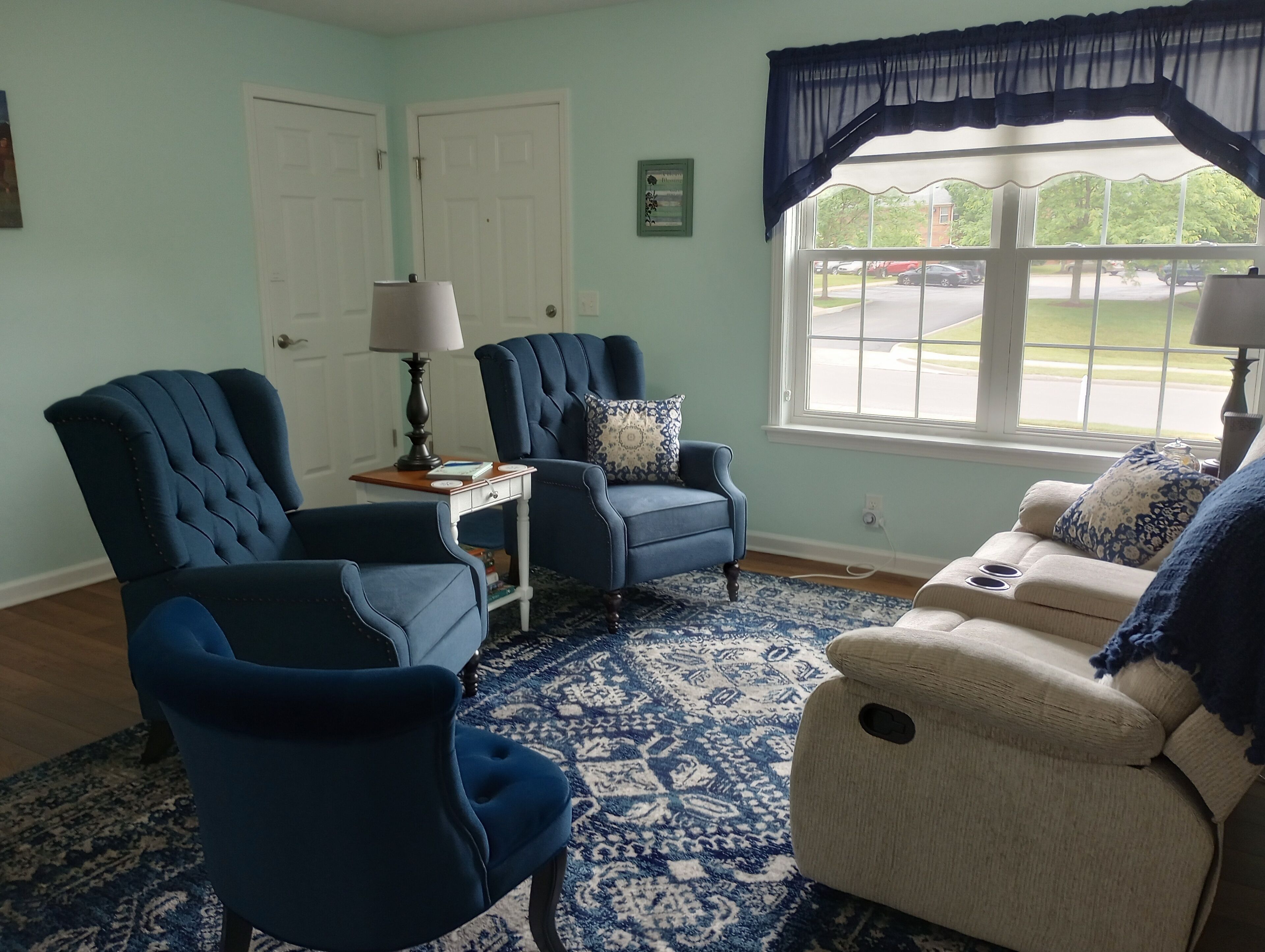 Foosball, books, stereo