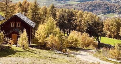 Panoramic view chalet ready for the piste