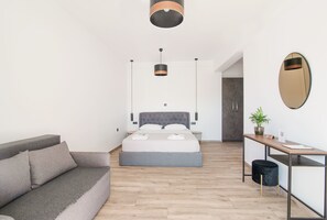 1 sovrum, strykjärn/strykbräda, gratis wi-fi och sängkläder