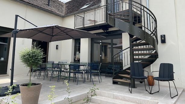 เบสิกอพาร์ทเมนท์, ห้องน้ำในตัว, วิวไร่องุ่น (Appartement 1) | บริเวณภายนอก