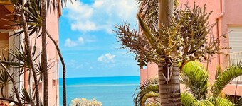Idyllic, Romantic Caribbean Ocean Front View Coakley Bay Condo. Quiet East End