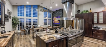 Luxurious Vacation Home Wrapped in Modern Rustic Elegance with Hot Tub, EV Charger, and Horse Stalls