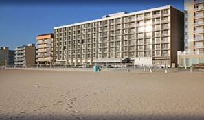 Exterior - Barclay Towers featuring a beautiful beach front view (Virginia Beach)