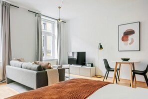 Tv och en stereo