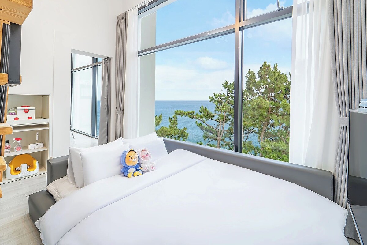 Basic-Zimmer, 1 Schlafzimmer (Haneul1(1cheung/Ocean view)-Kidsroom)