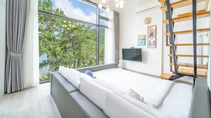 Basic-Zimmer, 2 Schlafzimmer (Bada3(2cheung/Ocean view)-Kidsroom)