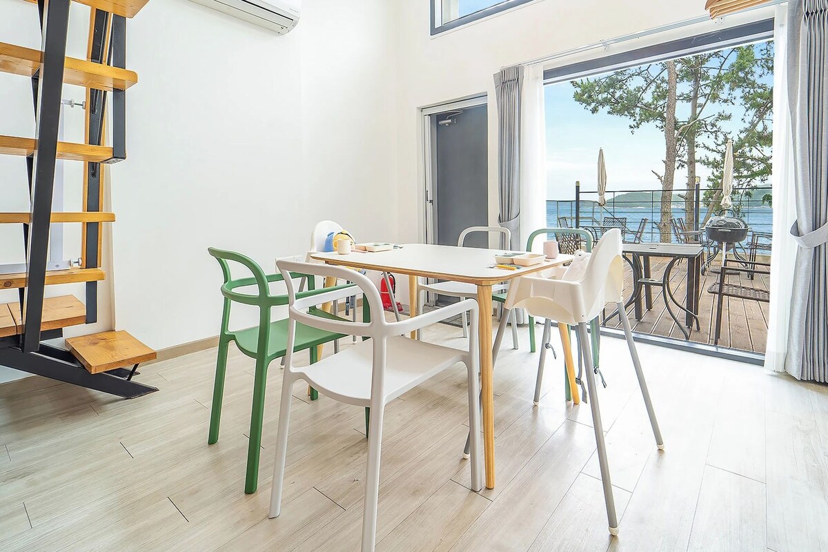 Basic-Zimmer, 2 Schlafzimmer (Bada1(1cheung/Ocean view)-Kidsroom)