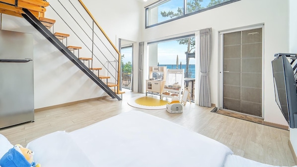 Quarto básico, 2 quartos (Bada1(1cheung/Ocean view)-Kidsroom) | 1 quarto, Wi-Fi de cortesia