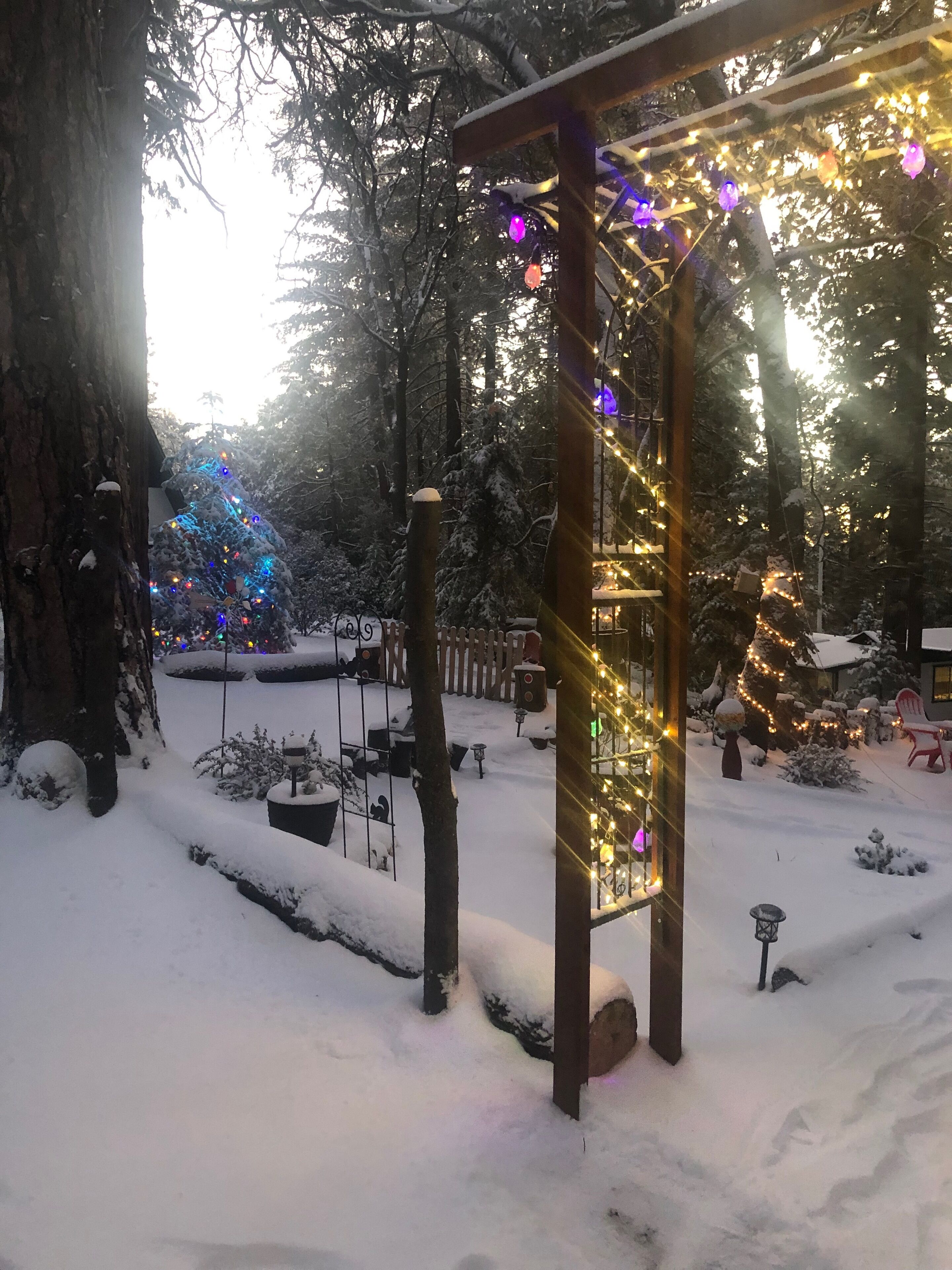 Enceinte de l’hébergement