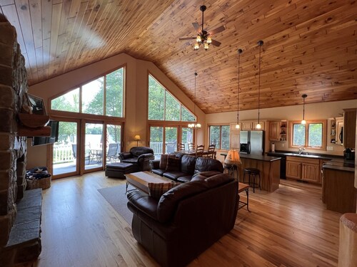 Moose Lodge at Lake Mohawksin